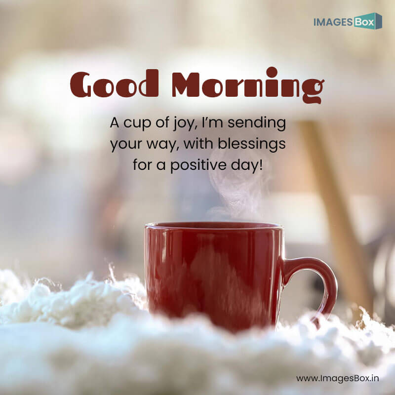 Good morning - cup coffee book near window morning space text 2023