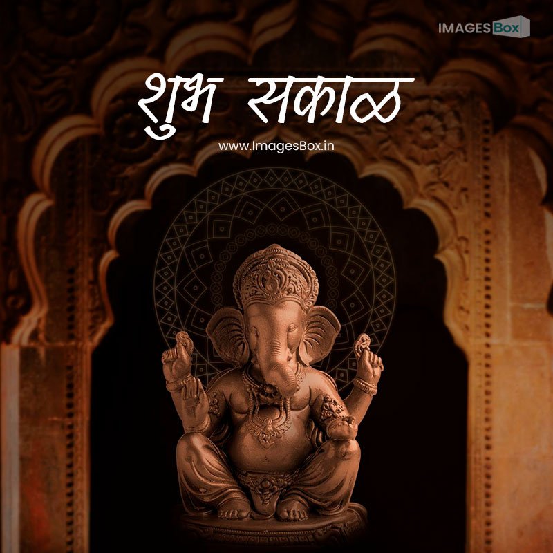 Good morning god marathi-lord ganesha antique sculpture ganesha festival 2023