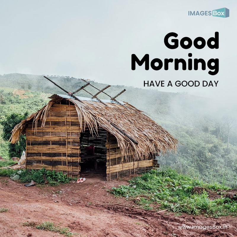 Good morning village-small hut farmer rest 2023