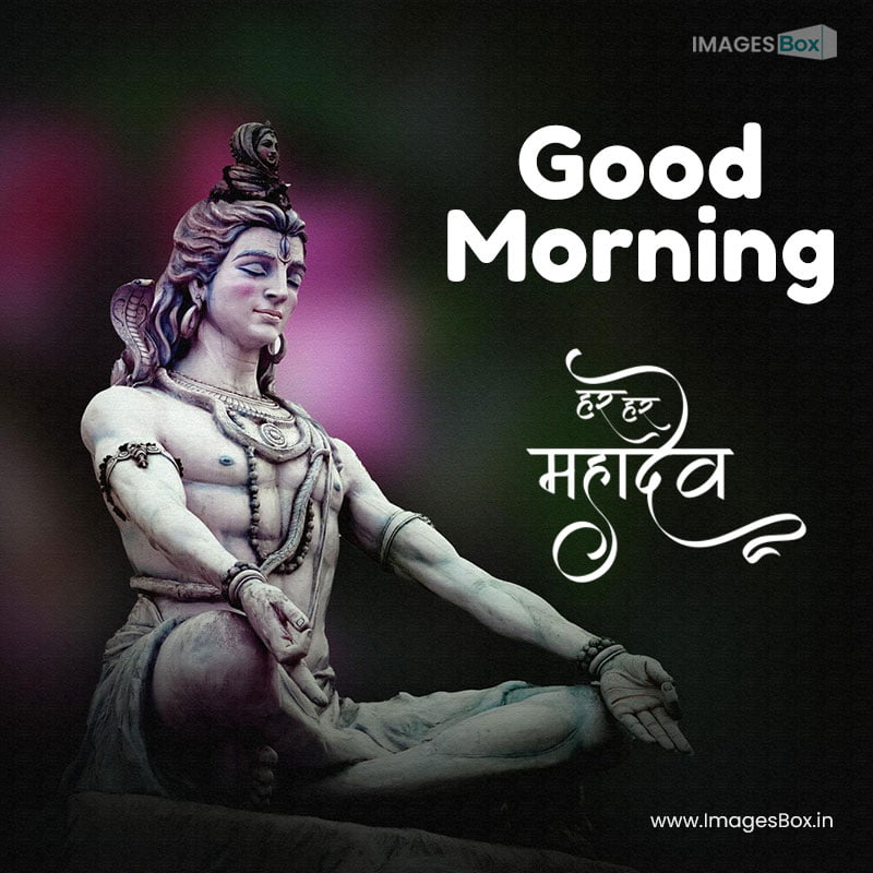 har har mahadev good morning-lord shiva beautiful dark background 2023