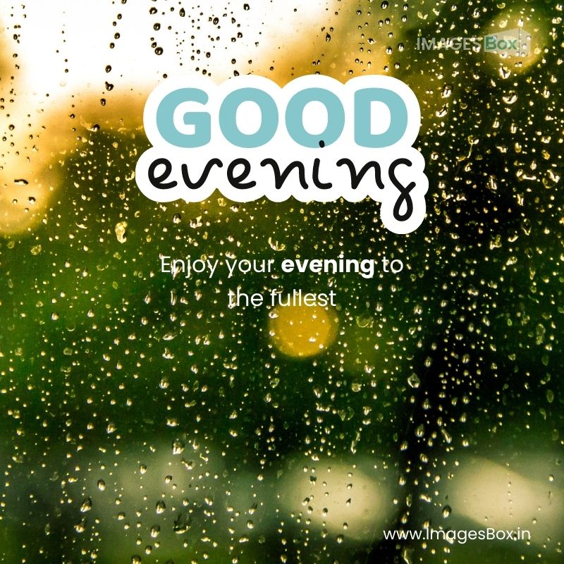 Blur glass in rainy-good evening rainy images