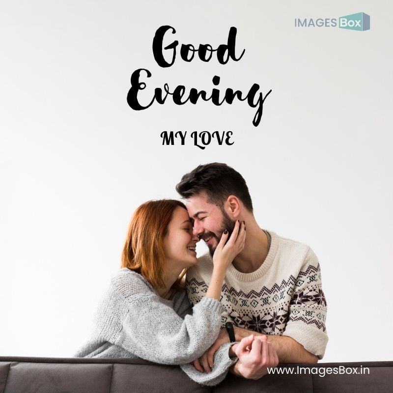 Couple leaning couch copy space-good evening couple images