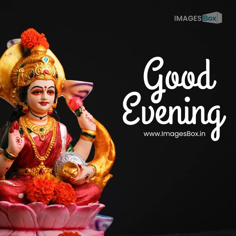 Indian festival diwali laxmi pooja-good evening god image