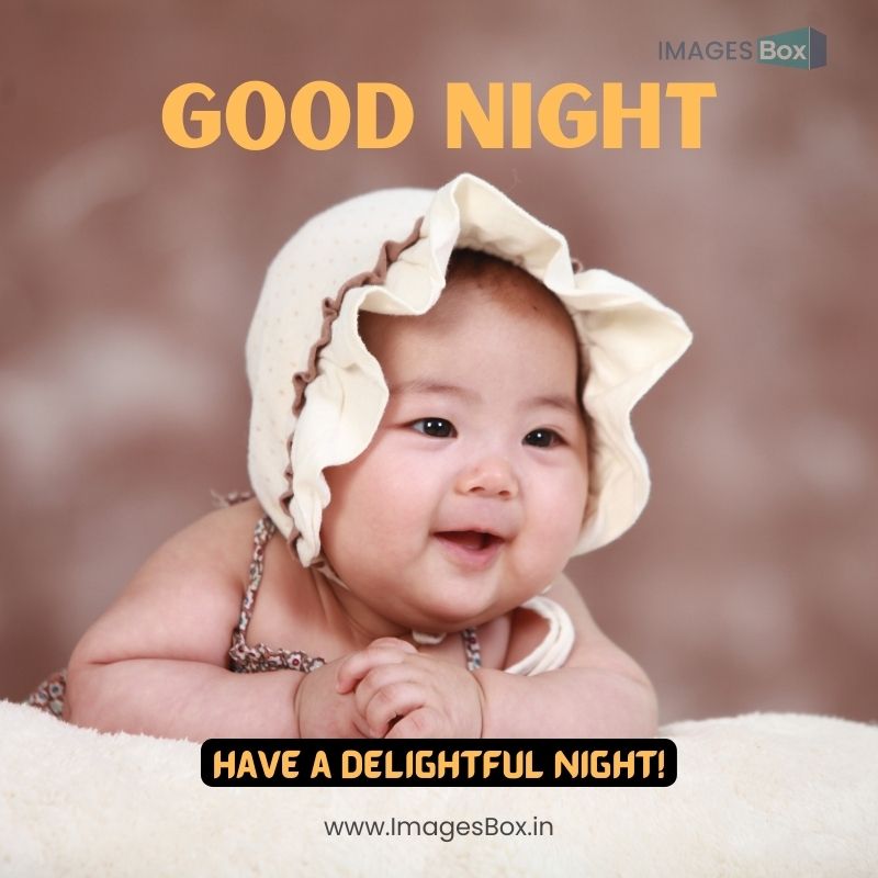 Cute smiling baby on a gray background-cute baby good night images