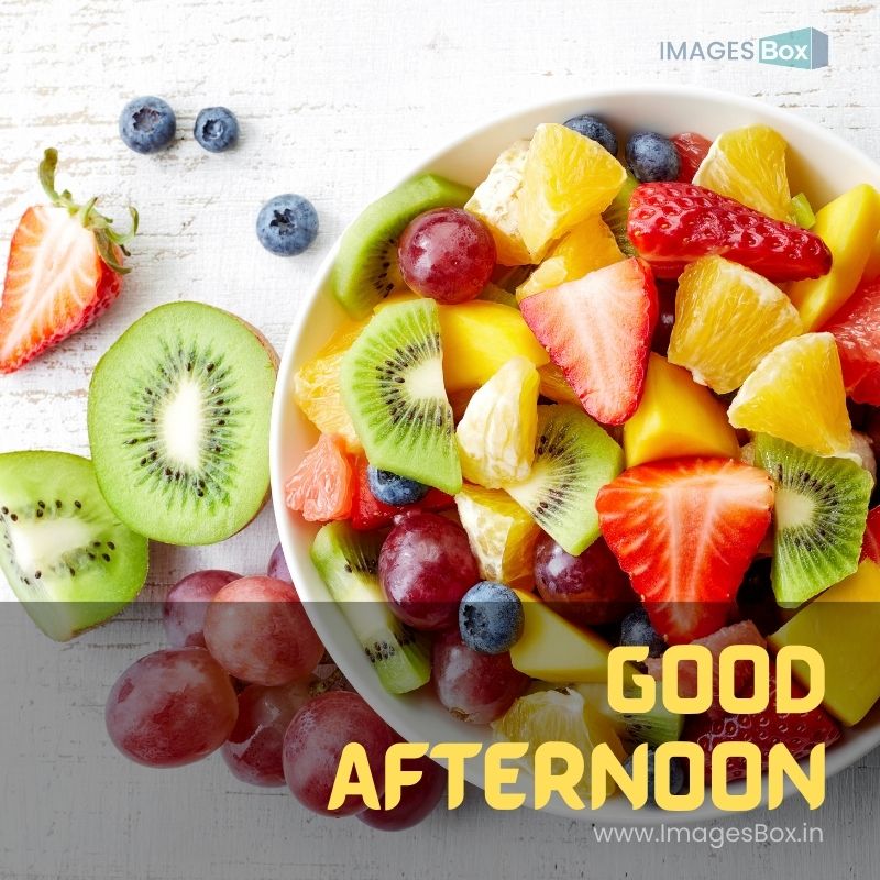 Fresh fruit salad-good afternoon fruits images