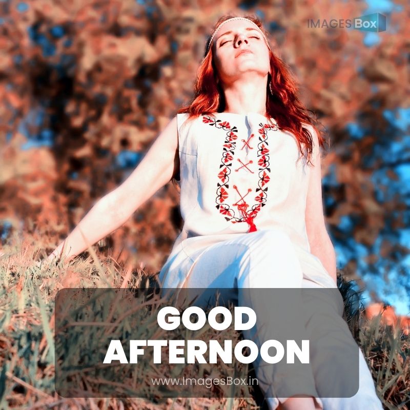 Girl on a Spring Sunny Afternoon-sweet good afternoon images