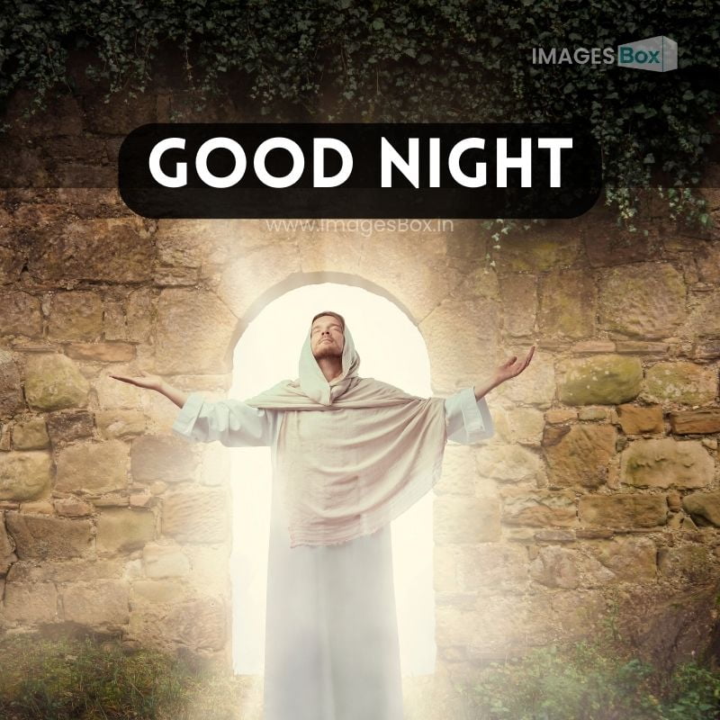 Jesus Christ light-good night jesus images