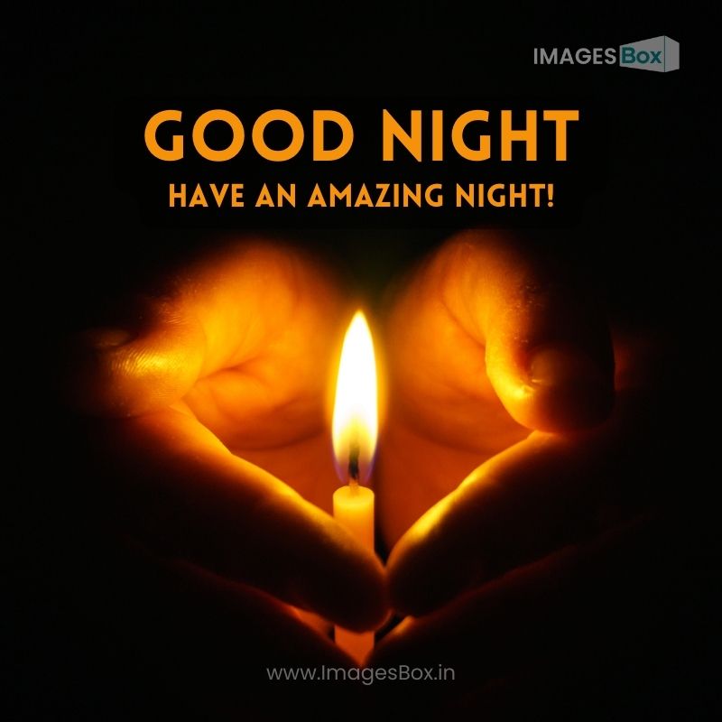 The hand that protects-good night candle images