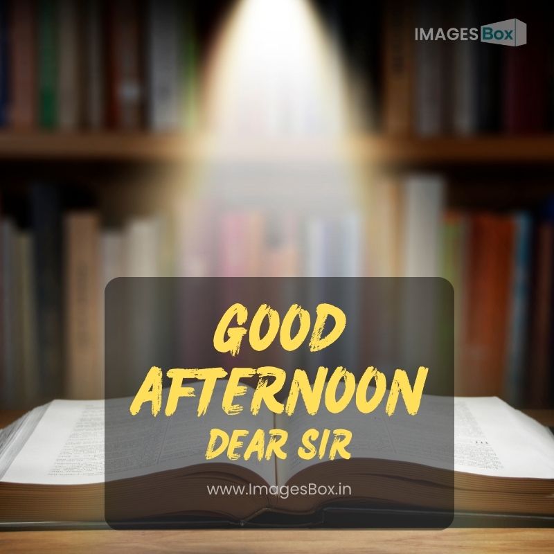 focus on books-good afternoon sir images