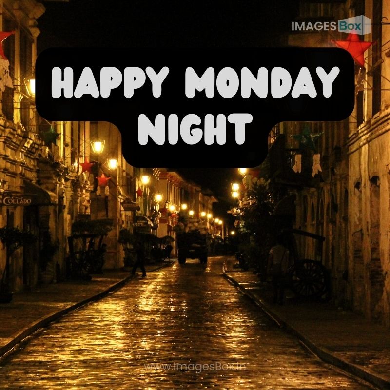 Calle Crisologo at Night-good night monday images