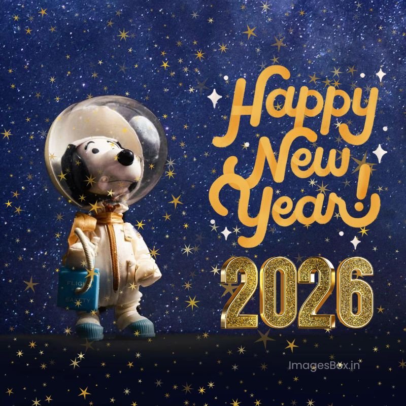 2026 Story snoopy-Snoopy New Year