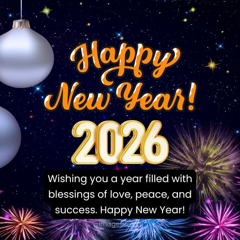 2026 celebrations Happy New Year Blessings Happy New Year Happy New Year Blessings 2026 Images