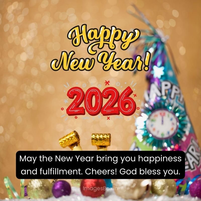 2026 fresh Celebration Blessings Happy New Year Happy New Year Blessings 2026 Images