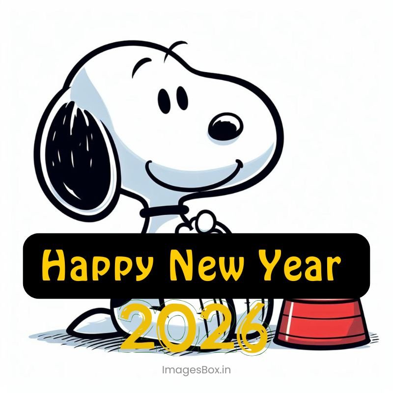2026 gift snoopy-Snoopy New Year