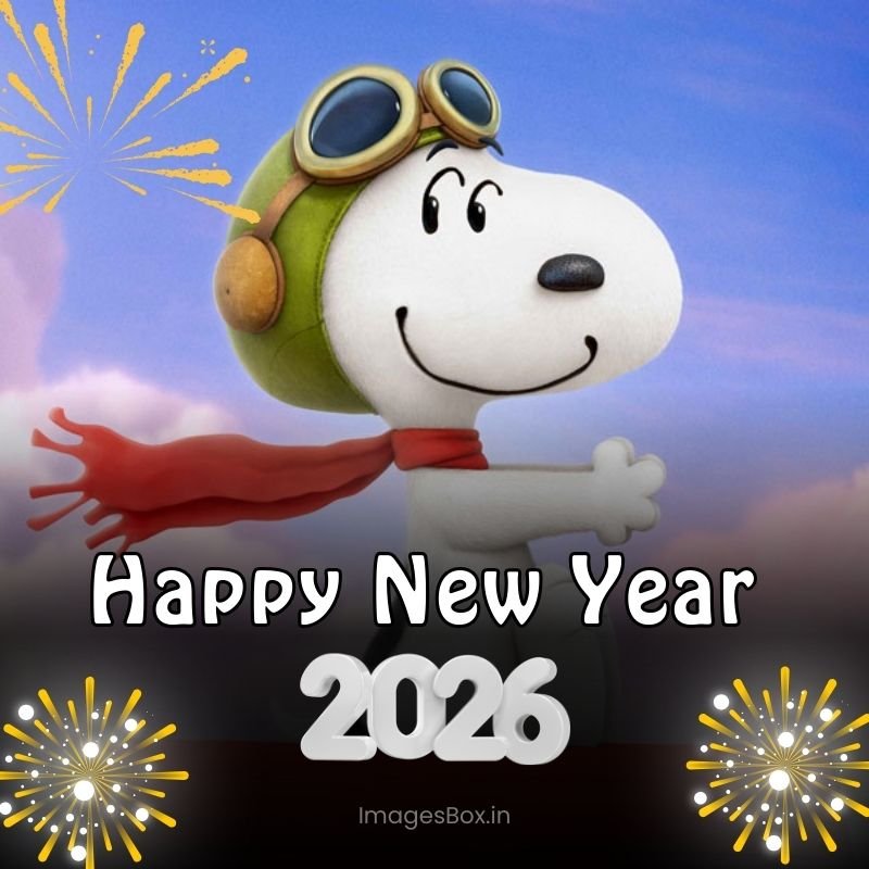 2026 kitten is preparing New Year-Snoopy New Year