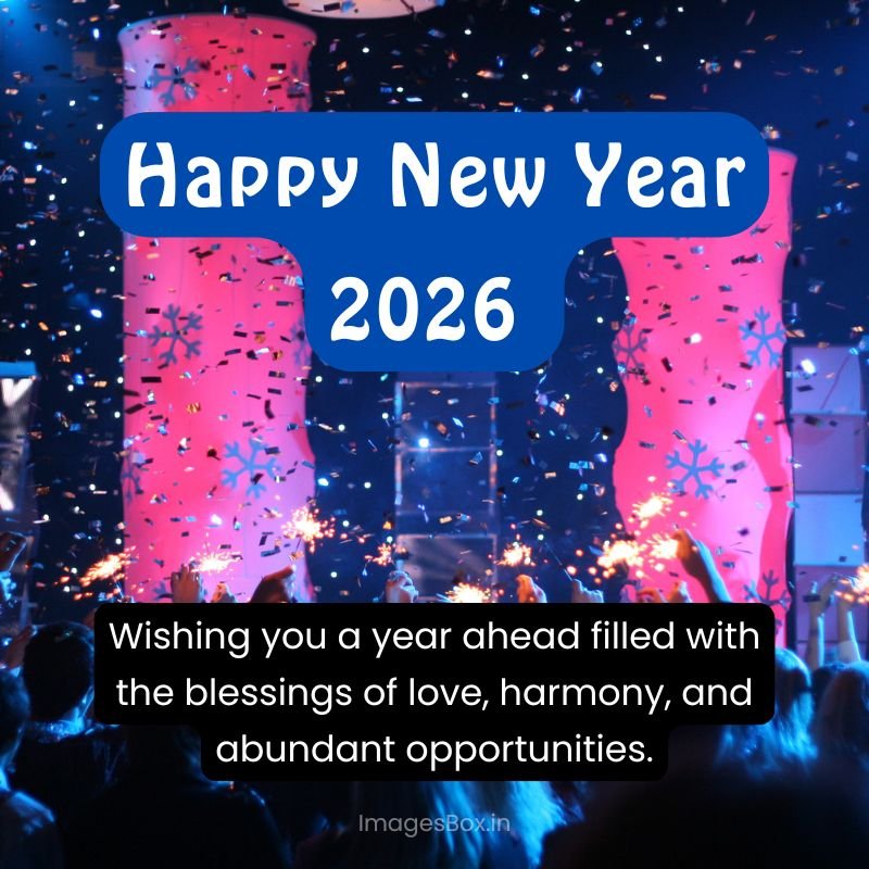 2026 new year party Blessings Happy New Year Happy New Year Blessings 2026 Images