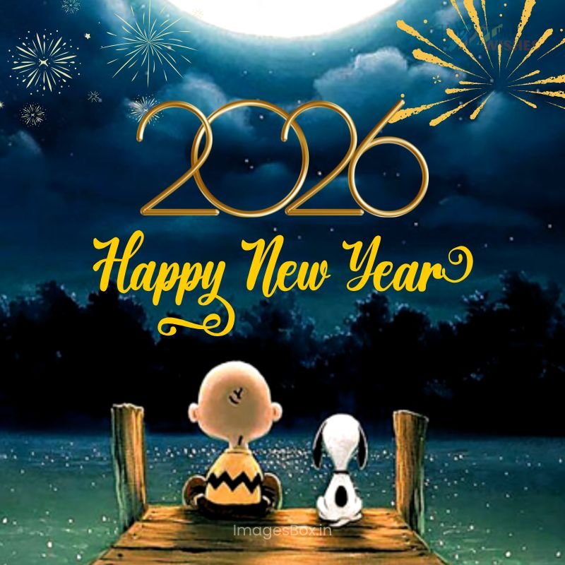 2026 river side-Snoopy New Year
