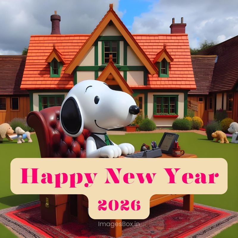 2026 snnooy playing game in new year